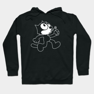 Felix the Cat - Clean - Transparent Hoodie